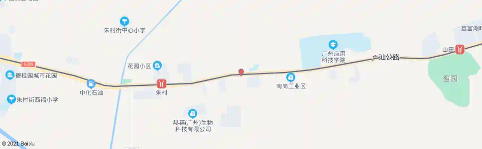 广州横塱村_公交站地图_广州公交_妙搜公交查询2025