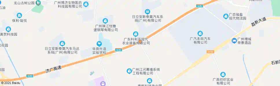 广州新河北路口_公交站地图_广州公交_妙搜公交查询2025