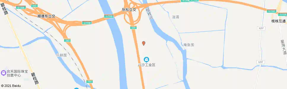 广州张松工业区_公交站地图_广州公交_妙搜公交查询2025