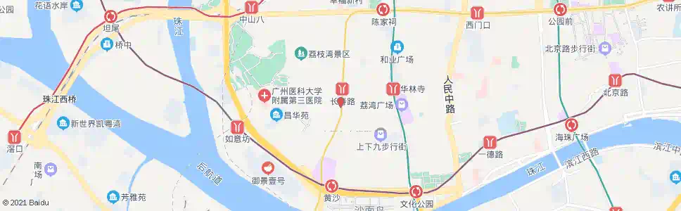 广州宝华路_公交站地图_广州公交_妙搜公交查询2025