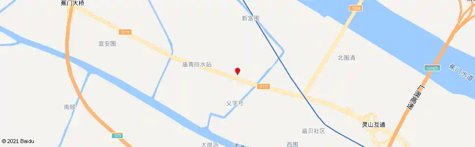 广州中滘村_公交站地图_广州公交_妙搜公交查询2025