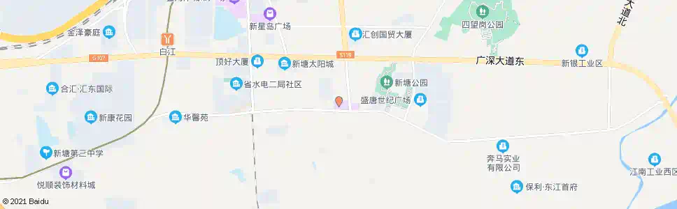 广州解放南路(新塘)_公交站地图_广州公交_妙搜公交查询2025