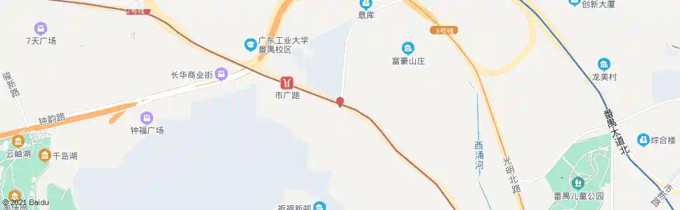 广州金山谷花园_公交站地图_广州公交_妙搜公交查询2025