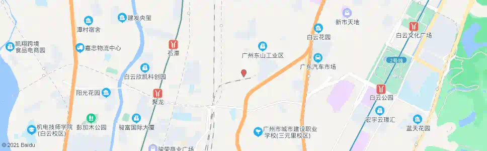 广州祥岗总站_公交站地图_广州公交_妙搜公交查询2025