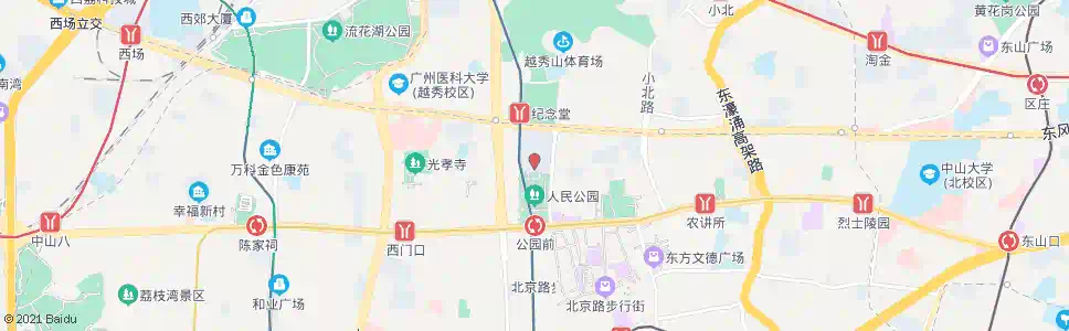 广州陈山_公交站地图_广州公交_妙搜公交查询2025