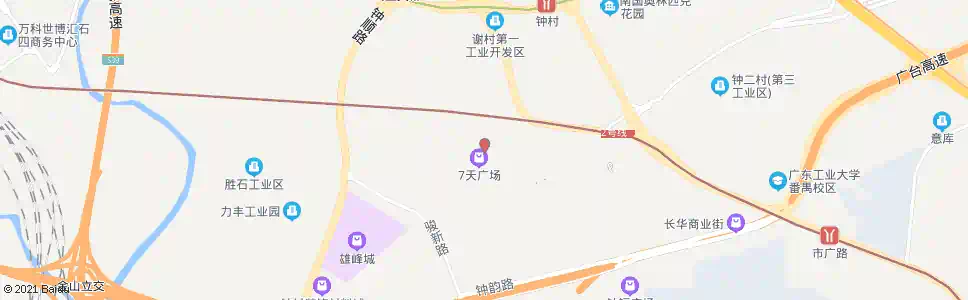 广州泗沥_公交站地图_广州公交_妙搜公交查询2025