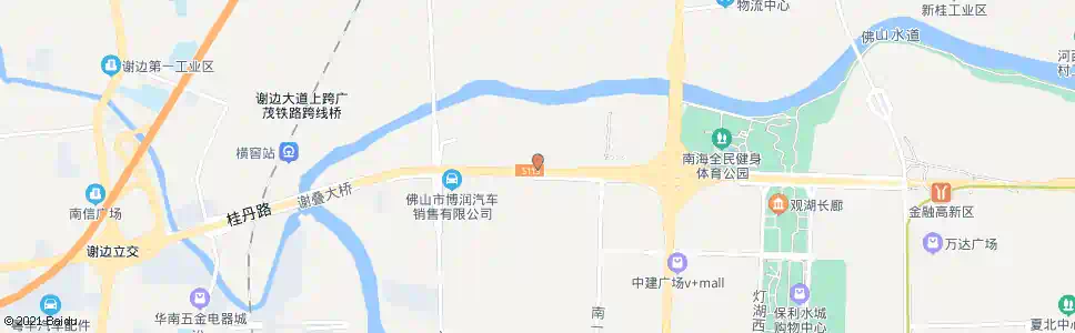 广州华南汽车城东_公交站地图_广州公交_妙搜公交查询2025