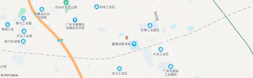 广州文边工业区_公交站地图_广州公交_妙搜公交查询2025