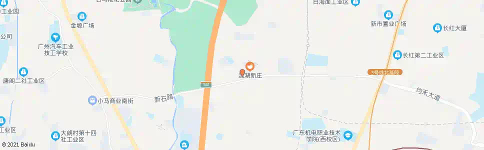 广州清湖牌坊_公交站地图_广州公交_妙搜公交查询2025