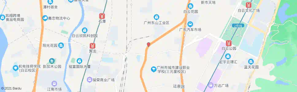 广州棠溪(三元里大道)_公交站地图_广州公交_妙搜公交查询2025