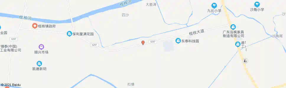 广州墩塘工业区_公交站地图_广州公交_妙搜公交查询2025