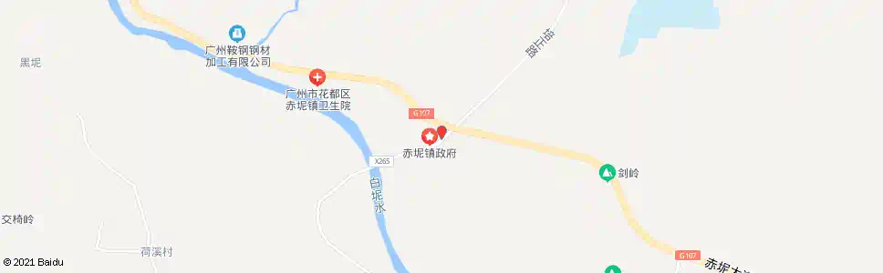 广州赤坭墟_公交站地图_广州公交_妙搜公交查询2025