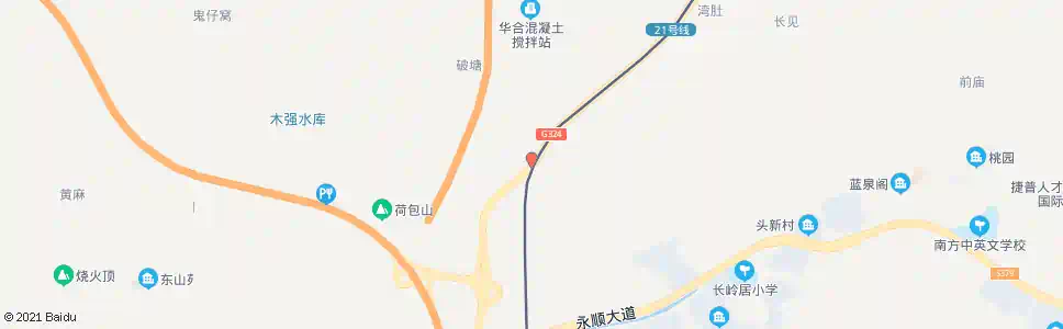 广州芳一社_公交站地图_广州公交_妙搜公交查询2025