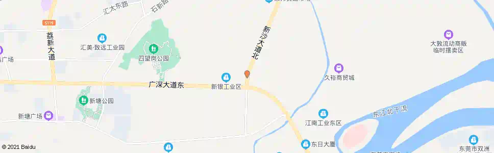广州新沙路口_公交站地图_广州公交_妙搜公交查询2025