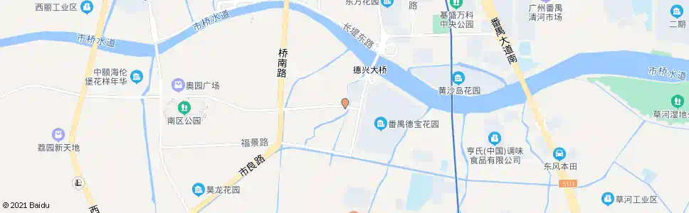广州汇景大道_公交站地图_广州公交_妙搜公交查询2025