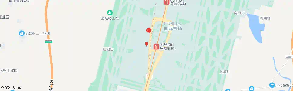 广州新白云机场B区国际到达厅B4号门_公交站地图_广州公交_妙搜公交查询2025