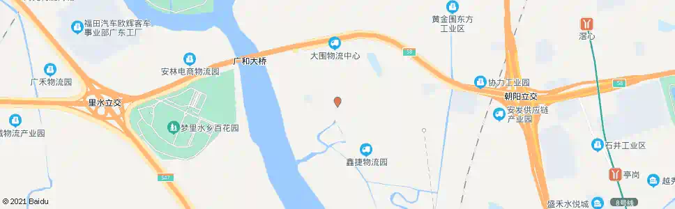广州福山村岐一经济社总站_公交站地图_广州公交_妙搜公交查询2025