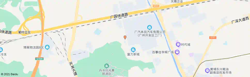 广州笔村总站_公交站地图_广州公交_妙搜公交查询2025