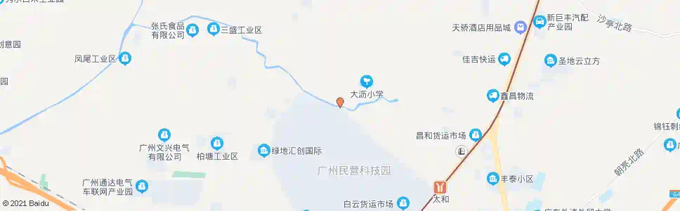 广州大沥_公交站地图_广州公交_妙搜公交查询2025