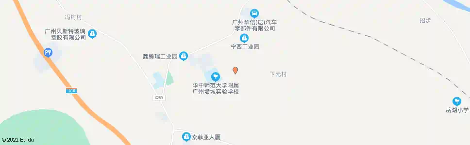 广州下元村南_公交站地图_广州公交_妙搜公交查询2025