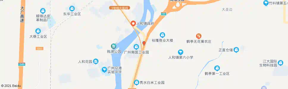 广州鹤亭_公交站地图_广州公交_妙搜公交查询2025