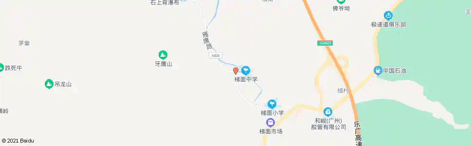 广州梯面中学_公交站地图_广州公交_妙搜公交查询2025