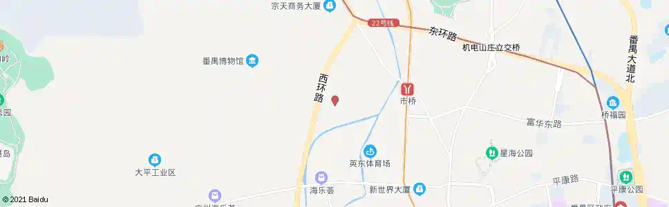 广州康裕北苑总站_公交站地图_广州公交_妙搜公交查询2025