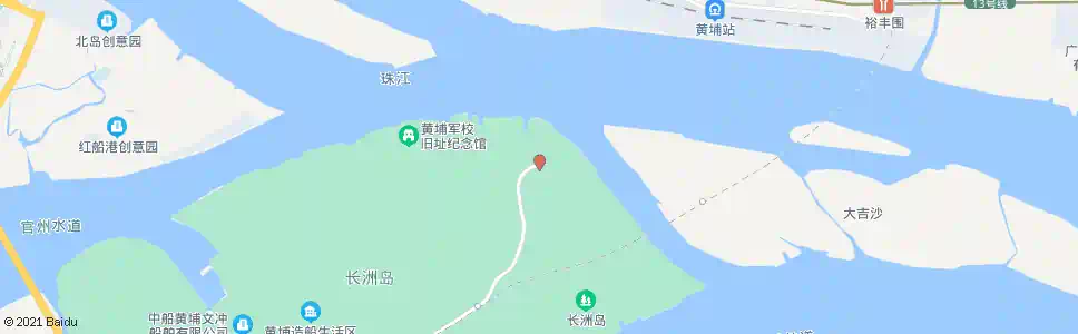 广州长洲码头总站_公交站地图_广州公交_妙搜公交查询2025