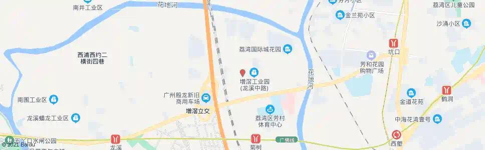 广州增滘村_公交站地图_广州公交_妙搜公交查询2025