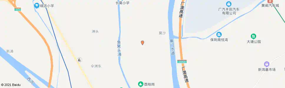 广州七队_公交站地图_广州公交_妙搜公交查询2025