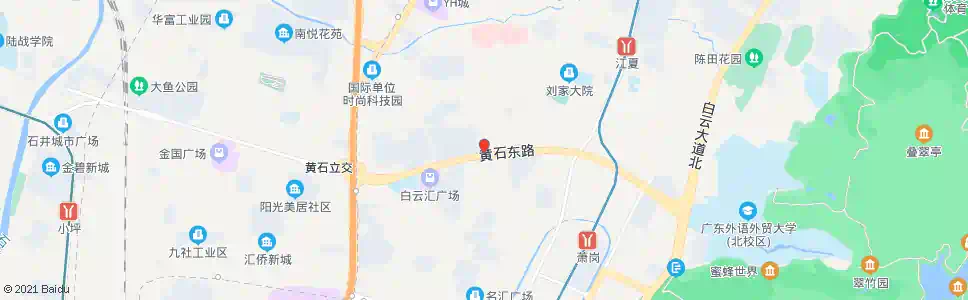 广州江夏牌坊总站_公交站地图_广州公交_妙搜公交查询2025