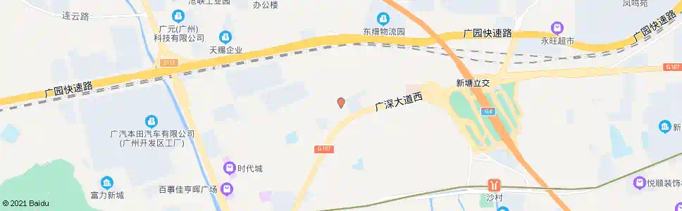 广州沧头中路_公交站地图_广州公交_妙搜公交查询2025