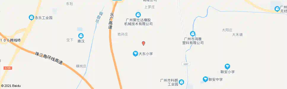 广州阳升村总站_公交站地图_广州公交_妙搜公交查询2025