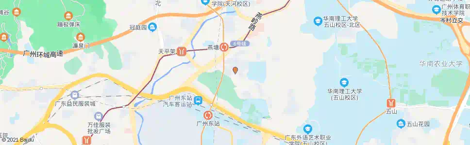 广州金燕生活区_公交站地图_广州公交_妙搜公交查询2025