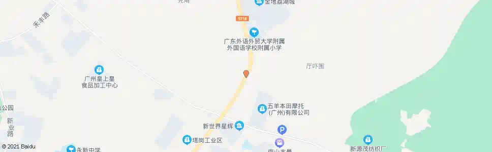 广州公安村_公交站地图_广州公交_妙搜公交查询2025