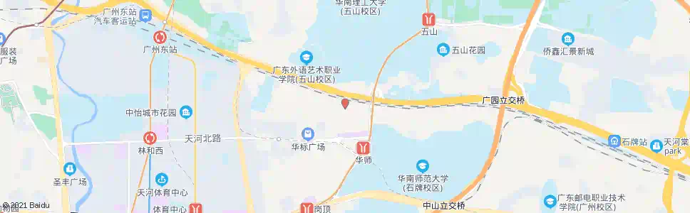广州嘉怡花园_公交站地图_广州公交_妙搜公交查询2025