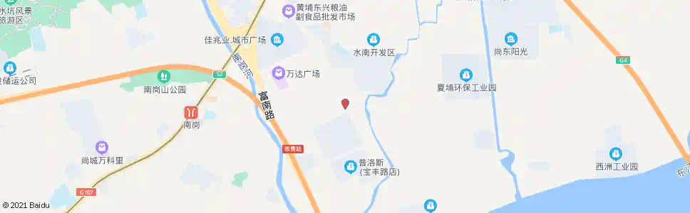 广州康南路_公交站地图_广州公交_妙搜公交查询2025