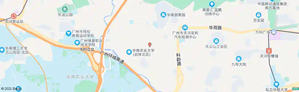 广州岑村新南街_公交站地图_广州公交_妙搜公交查询2025