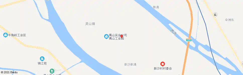 广州新沙市场_公交站地图_广州公交_妙搜公交查询2025