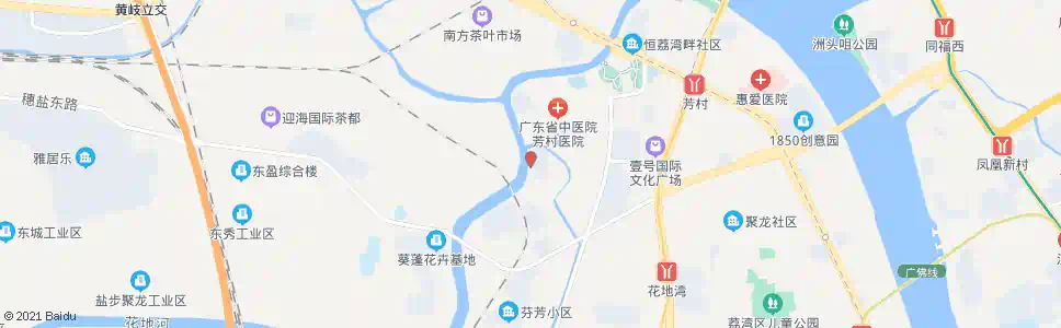 广州百花路口_公交站地图_广州公交_妙搜公交查询2025