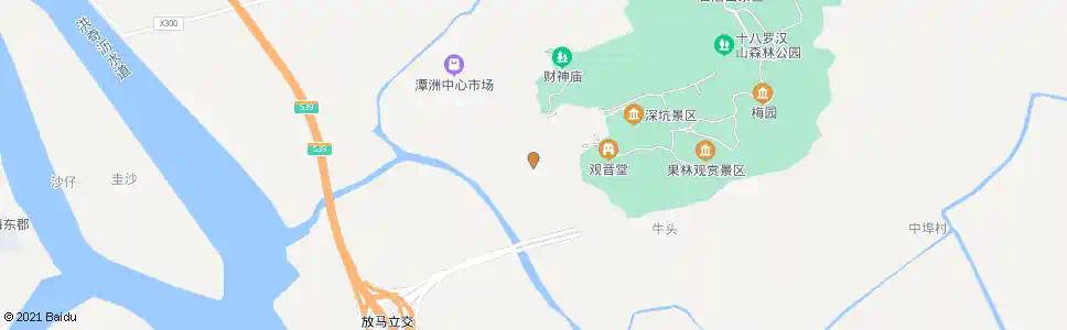 广州上村_公交站地图_广州公交_妙搜公交查询2025