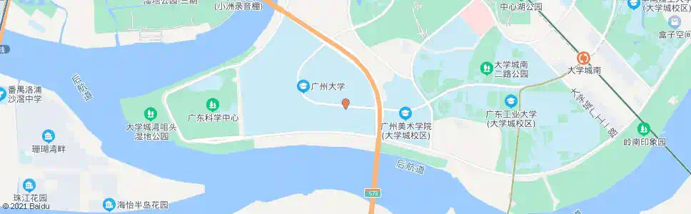 广州广大公寓(大学城)_公交站地图_广州公交_妙搜公交查询2025