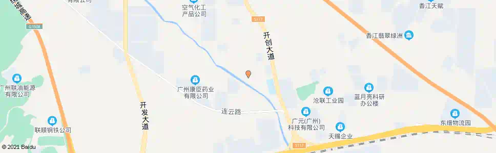 广州骏功路_公交站地图_广州公交_妙搜公交查询2025
