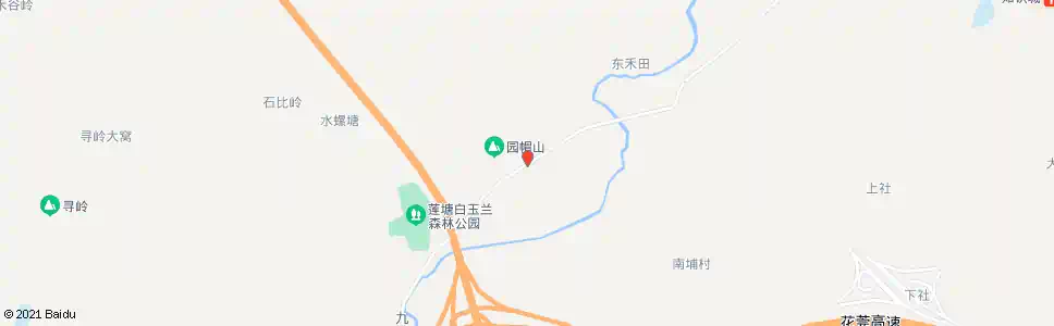 广州莲塘村_公交站地图_广州公交_妙搜公交查询2025