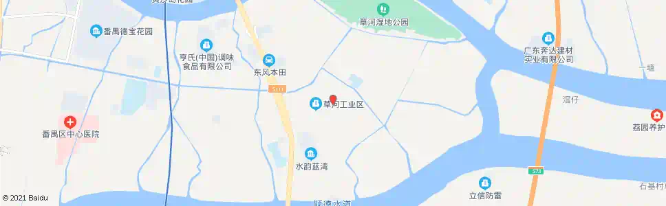 广州草河村委_公交站地图_广州公交_妙搜公交查询2025