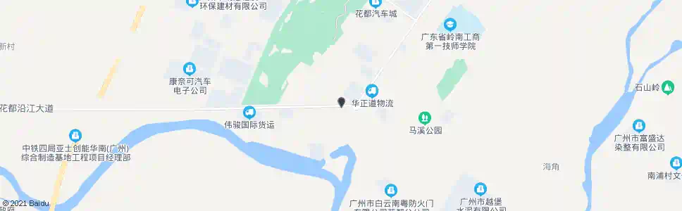 广州花港大道路口_公交站地图_广州公交_妙搜公交查询2025