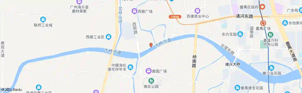 广州海滨大厦_公交站地图_广州公交_妙搜公交查询2025