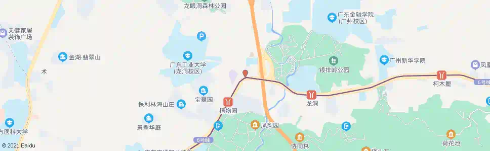 广州龙洞牌坊总站_公交站地图_广州公交_妙搜公交查询2025