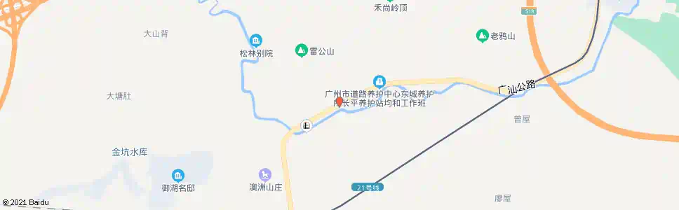 广州邓家_公交站地图_广州公交_妙搜公交查询2025