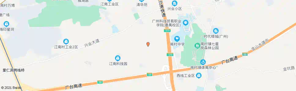 广州梅山(大岗)_公交站地图_广州公交_妙搜公交查询2025